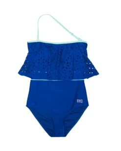 Baby Claire - Eyelet Ruffle One-Piece - $12