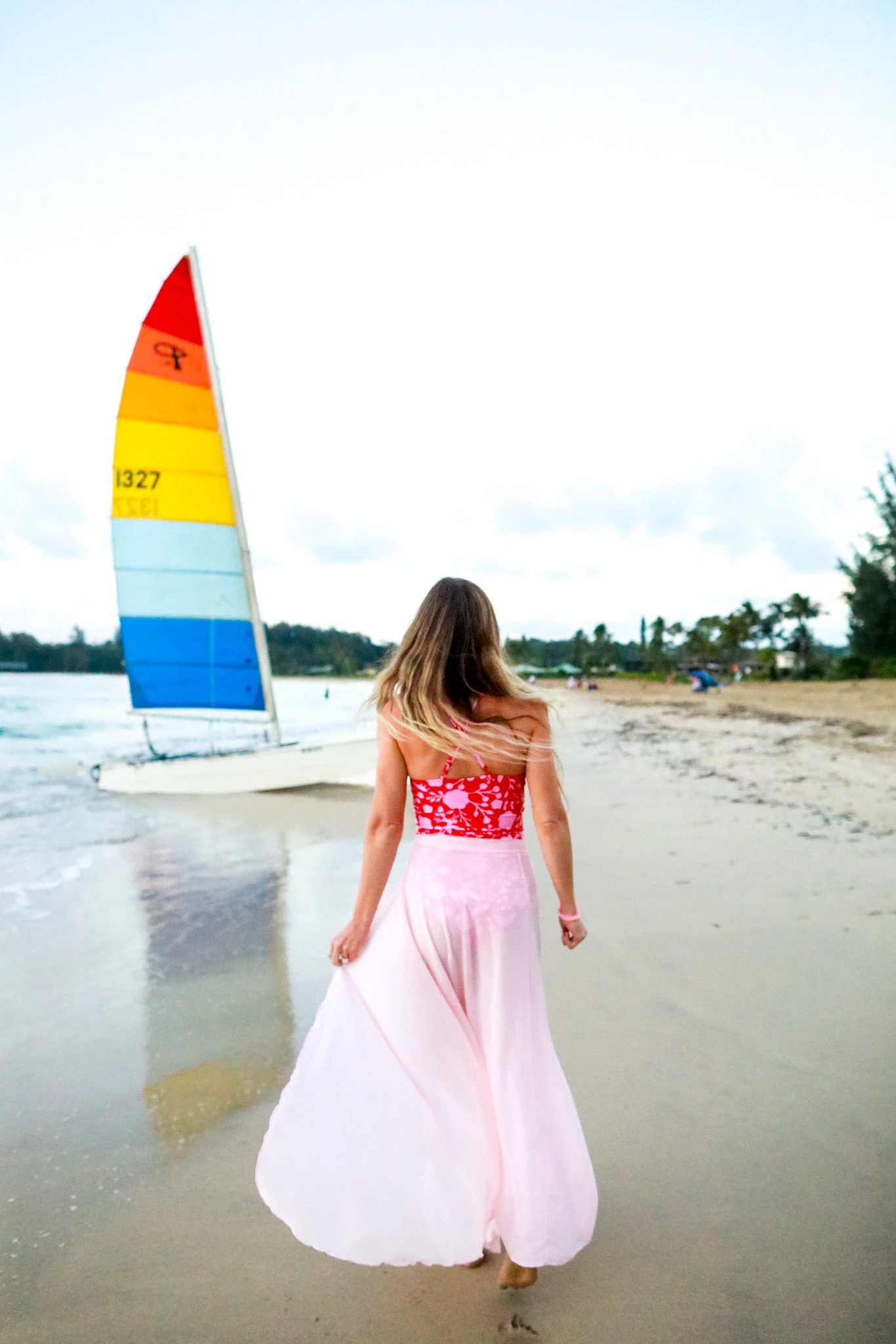 Pink Chiffon Wrap - $16 1 Pink Chiffon Wrap - $16