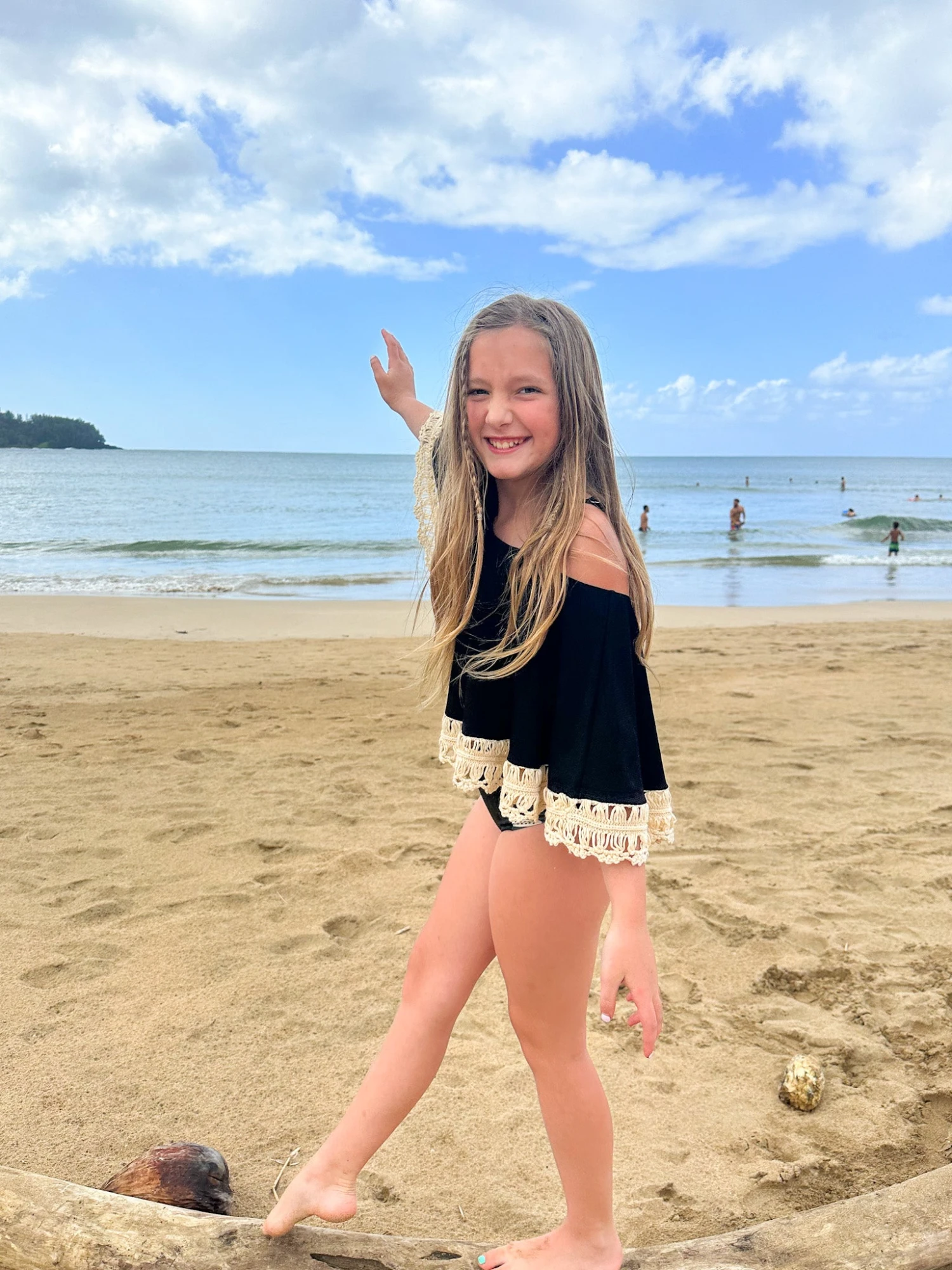 Tween Chloe - Crochet Ruffle Tankini Top - $38 2 Tween Chloe - Crochet Ruffle Tankini Top - $38 - Image 2