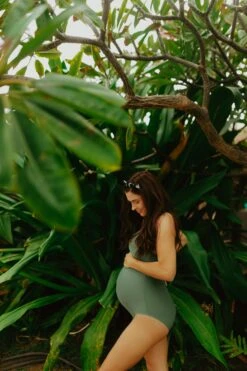 Green Jenna - Zipper One-Piece Swimsuit - $48 -Evergreen Plants Shop 17894622 1E8B 4358 A344 D391C80D7E77