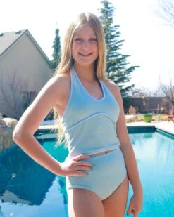 Tween Taylor - Blue Terry Cloth Tankini - $52 -Evergreen Plants Shop 2DCF2051 22E6 4CD9 AD70 00BA93A3D9A0