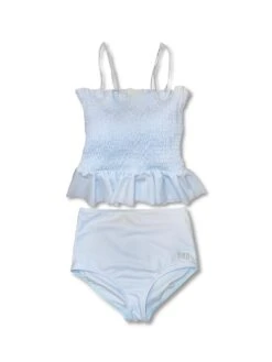Tween Kenzie - Blue Smocked Tankini - $54 -Evergreen Plants Shop 2E86E412 7E5E 47DD 92DD 468B2173C632