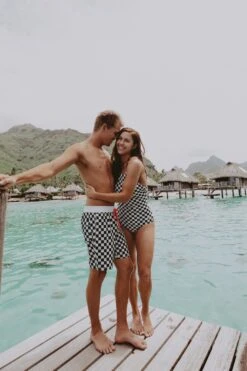 Brock & Boston - Men's Checkered Boardshorts - $24 -Evergreen Plants Shop 370554A8 5CF5 49E2 B324 556C09DE86B7