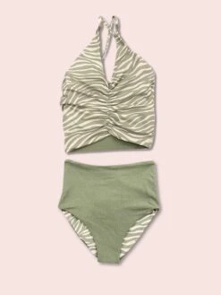 Harper - Reversible Zebra/Green Terry Tankini - $44 -Evergreen Plants Shop 4188EAEF 4492 4094 B1D5 26A3FCDA6D32