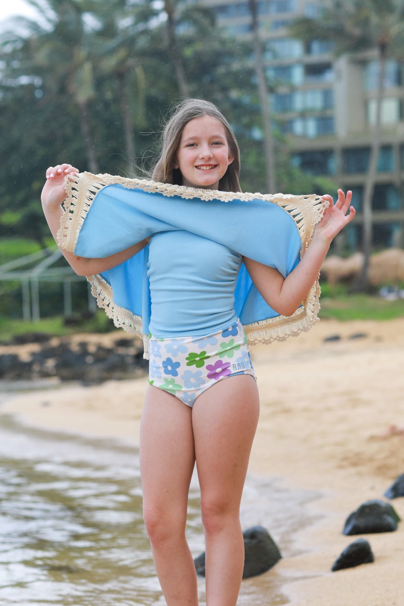 Tween Chloe - Crochet Ruffle Tankini Top - $38 4 Tween Chloe - Crochet Ruffle Tankini Top - $38 - Image 4