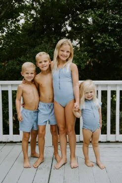 Edward - Boys Blue Boardshorts -Evergreen Plants Shop 7D415C3E C5FC 43E3 9B31 93CC3373CB19