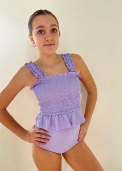 Tween Saidee - Lilac Smocked Tankini - $56 -Evergreen Plants Shop 84C4A8A6 23CF 40C1 96D9 EAC357600027
