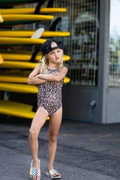 Little Girls Ashley - Leopard One-Piece - $32 -Evergreen Plants Shop A92270FD 3853 4C13 96EA 587A6C8605F2