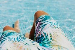 Nate - Palm Leaf Men's Boardshorts - $24