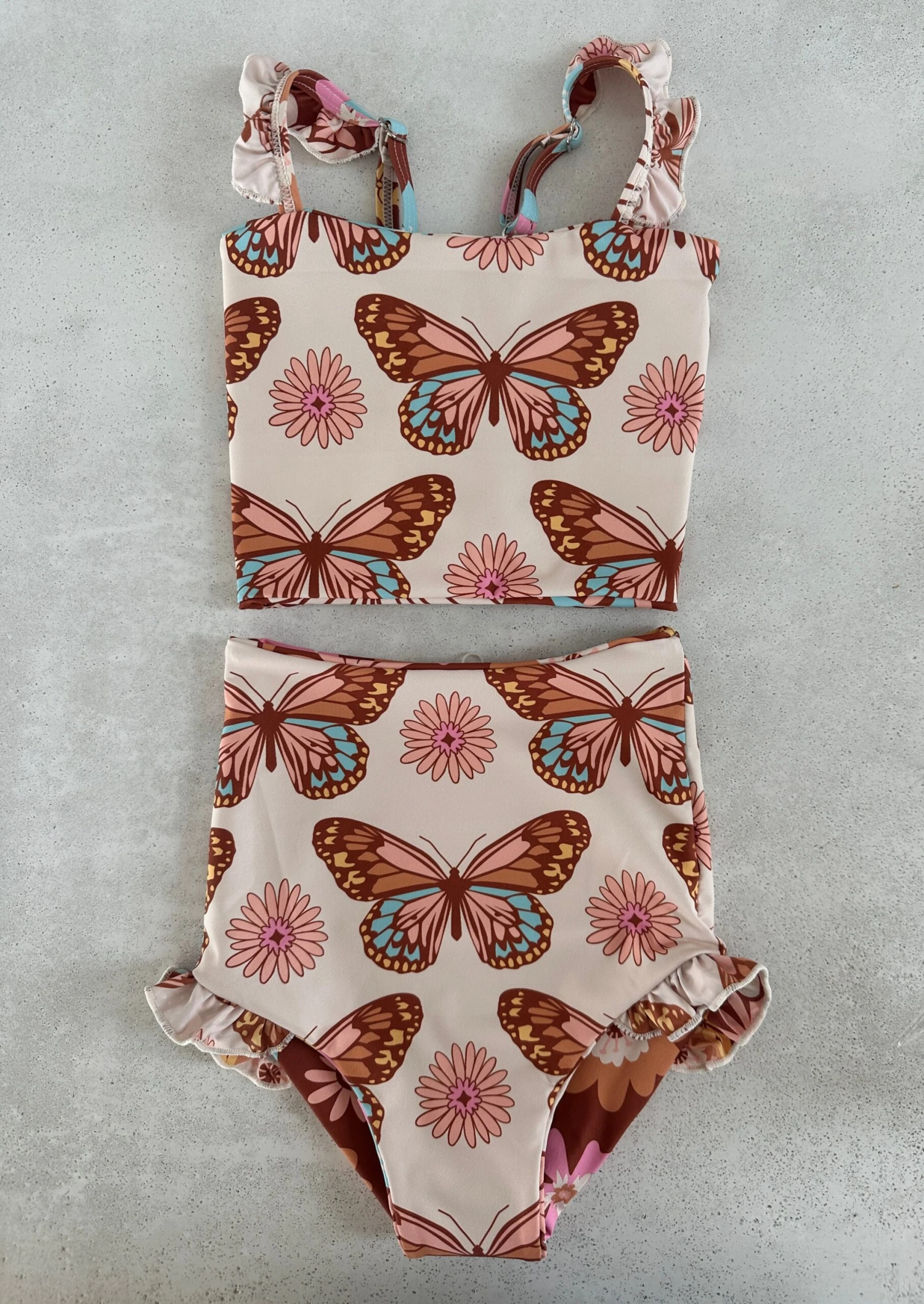 Little Girls Skylee - Reversible Tankini - $38 4 Little Girls Skylee - Reversible Tankini - $38 - Image 4