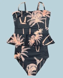 Little Girls Kendra - Reversible Tankini - $38