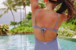 Light Blue Lexi - Shiny Metallic One-Piece - $88 15 Light Blue Lexi - Shiny Metallic One-Piece - $88 -Evergreen Plants Shop G66A7618