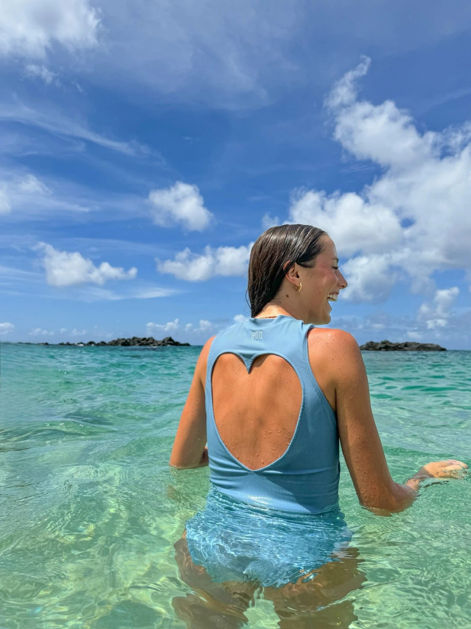 Capri - Heart Back One-Piece - $56 3 Capri - Heart Back One-Piece - $56 - Image 3