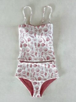 Saylor - Salmon Pink Reversible Tankini 15 Saylor - Salmon Pink Reversible Tankini -Evergreen Plants Shop IMG 3600