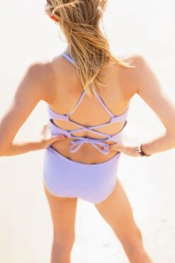 Tween Sweden - Purple Textured One-Piece - $52 *New* -Evergreen Plants Shop IMG 3856