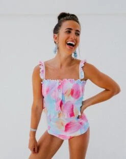 Betsy - Smocked Tankini - $48 -Evergreen Plants Shop IMG 4347