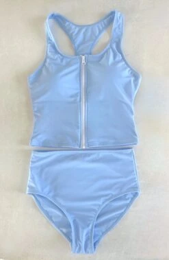 Misty Blue Allie - Zipper Tankini - $78 -Evergreen Plants Shop IMG 4653