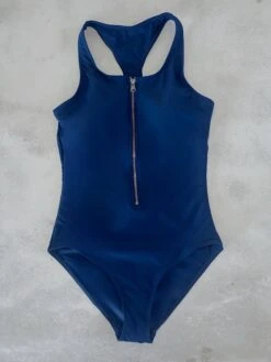 Jenna - Navy Zipper One-Piece Swimsuit - $74 -Evergreen Plants Shop IMG 5522