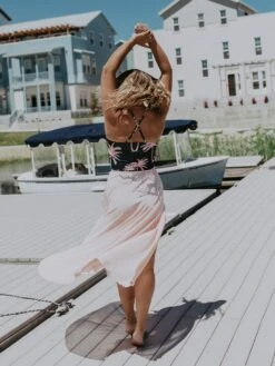 Pink Chiffon Wrap - $16 7 Pink Chiffon Wrap - $16 -Evergreen Plants Shop IMG 9558