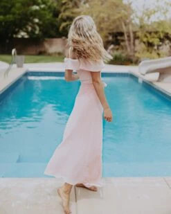 Pink Chiffon Wrap - $16 8 Pink Chiffon Wrap - $16 -Evergreen Plants Shop IMG 9560