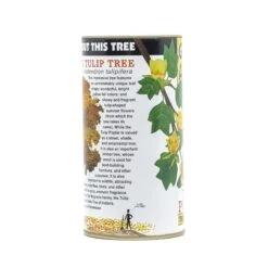 Tulip Poplar | White Design | Seed Grow Kit -Evergreen Plants Shop Tulip Poplar White Grow Kit 360 9