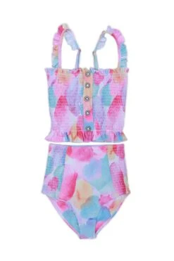 Betsy - Smocked Tankini - $48 -Evergreen Plants Shop rad swim smocked betsy